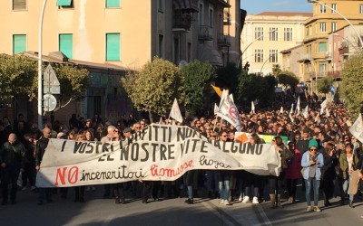 Terni, corteo no inceneritore