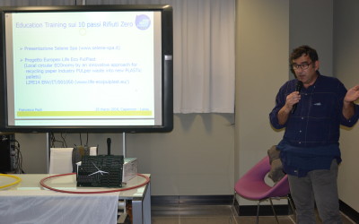 Il progetto Life Eco-Pulplast all’ Education Training di Capannori, Lucca.