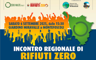 Montefoscoli (PI) ospita l’Incontro Regionale Rifiuti Zero: verso una Toscana più sostenibile